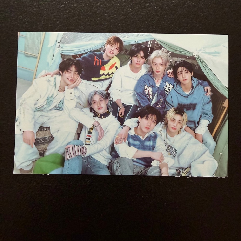 Stray Kids 4th Fan Meeting Stay In Our Little House Official Group Postcard
